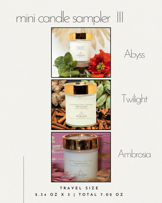 mini Candle Sampler Gift Set III