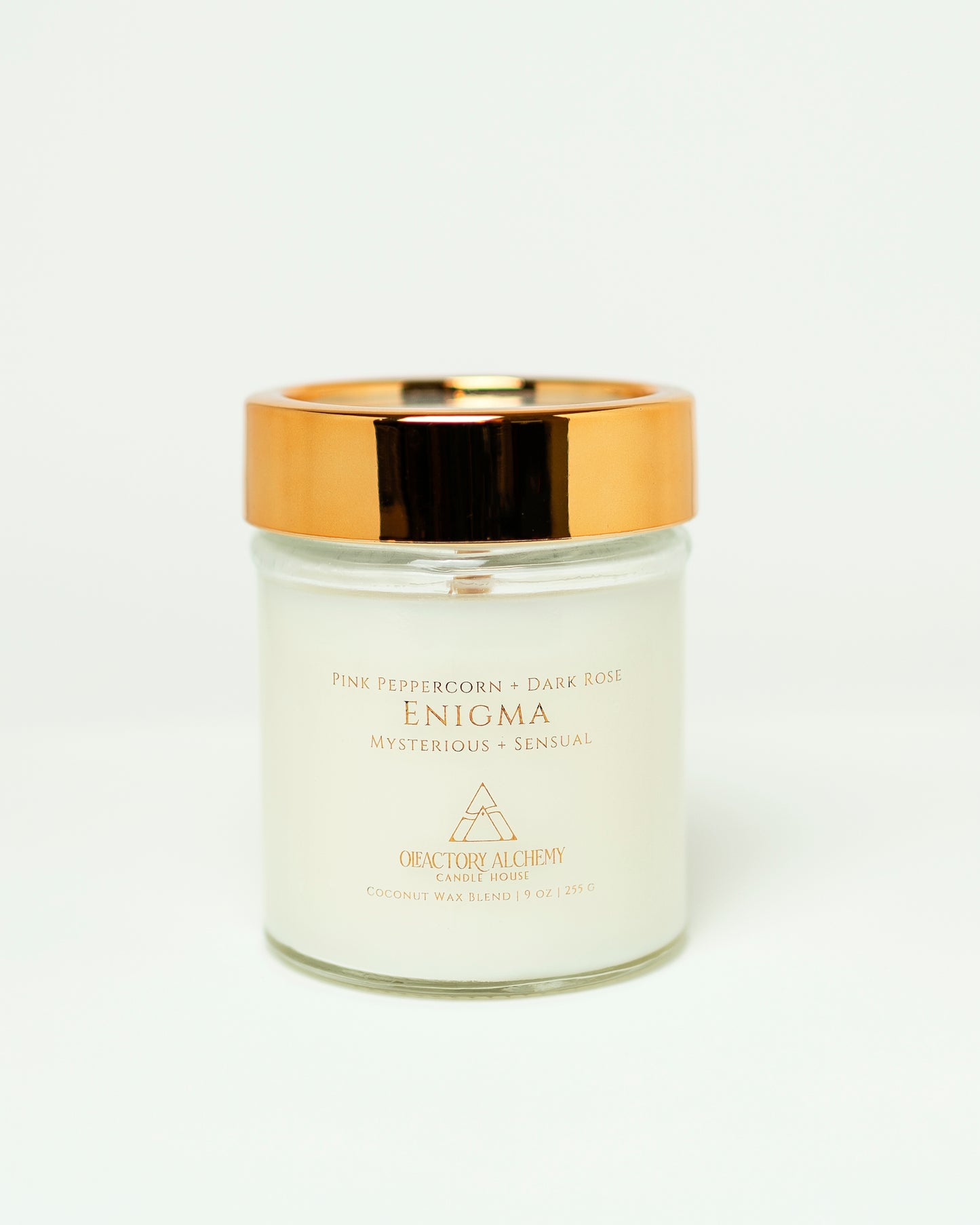 Enigma Wooden Wick Candle